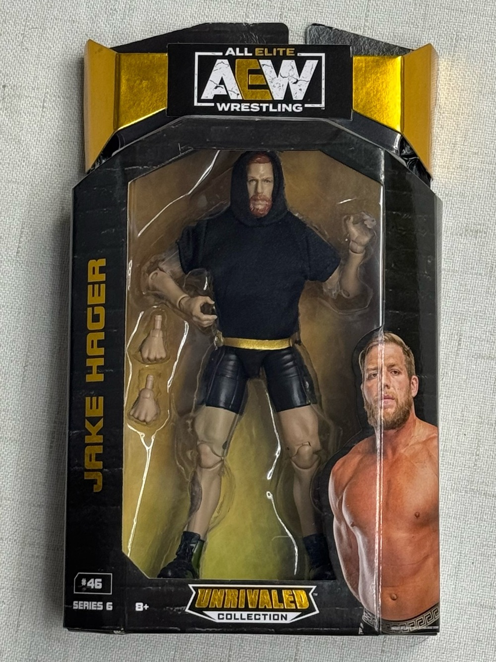2021 AEW Jazwares Unrivaled Collection Series 6 #46 Jake Hager